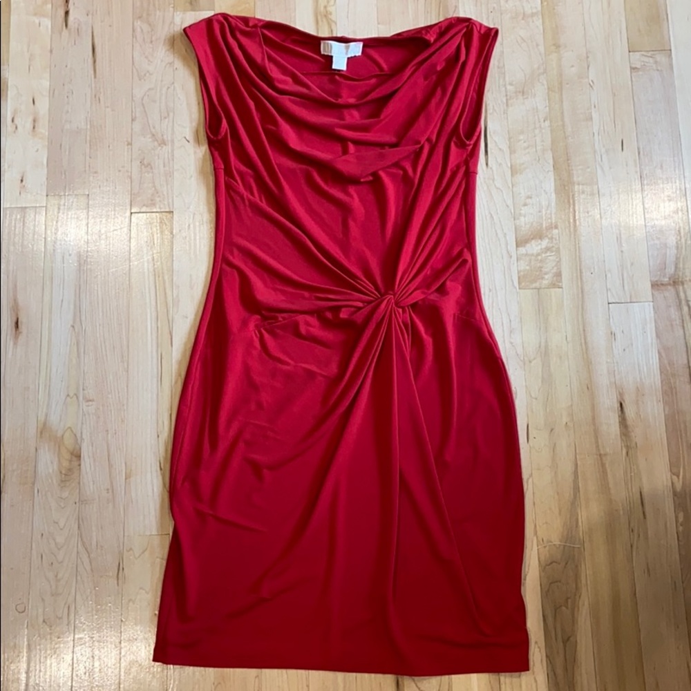 NWT MICHAEL Michael Kors Red Blaze Dress - Size S